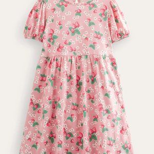 NWT Mini Boden Puff Sleeve Dress